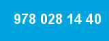978 028 14 40 978 028 14 40